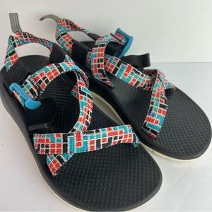 Chaco Classic Z Canvas Kids Strap Sandals
